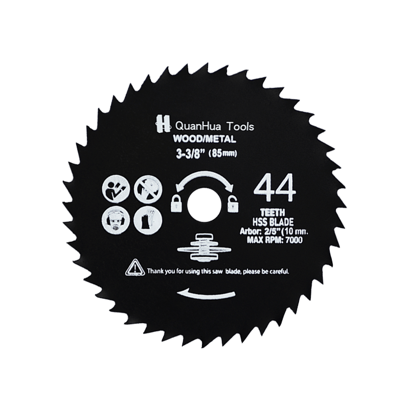 44T HSS Ardluais Gearradh Adhmaid Cruach Ciorclán Saw Blade QH-MH8502