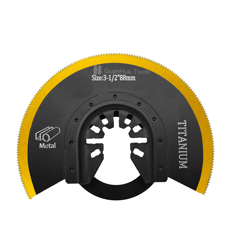 88mm Leathchiorclach Dé-chiorclach Tíotáiniam Plátáilte Miotail Blade Saw QH-1013HK-DT